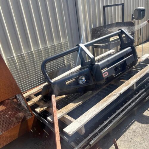 USED ARB DELUXE WINCH Bull Bars FOR TOYOTA PRADO 150 SERIES SX, GX & GXL MODELS 10/2009-09/2013-SWB & LWB, NON PARKING SENSOR